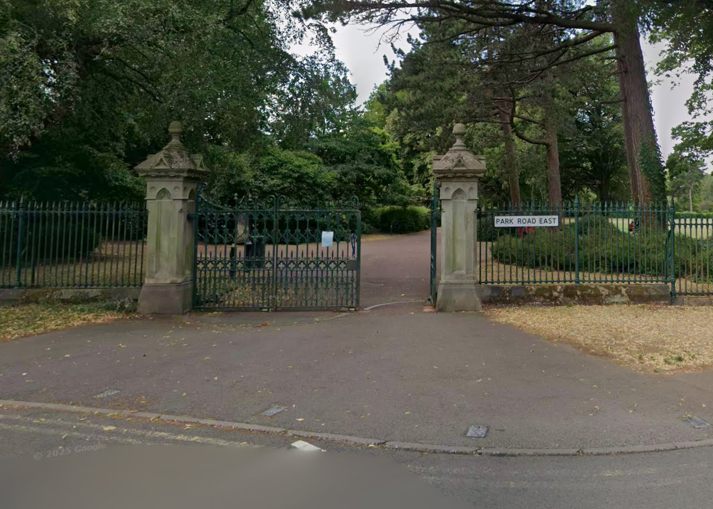 West Park entrance